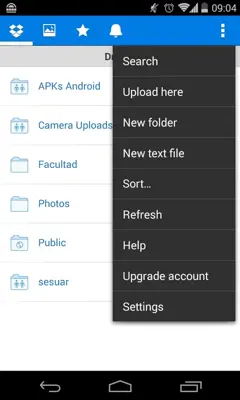 Dropbox android App screenshot 10