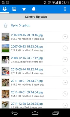 Dropbox android App screenshot 13