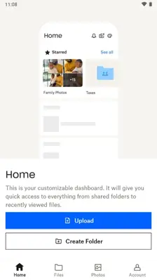 Dropbox android App screenshot 5