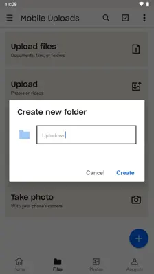 Dropbox android App screenshot 6