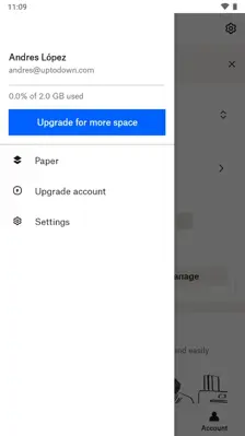 Dropbox android App screenshot 8
